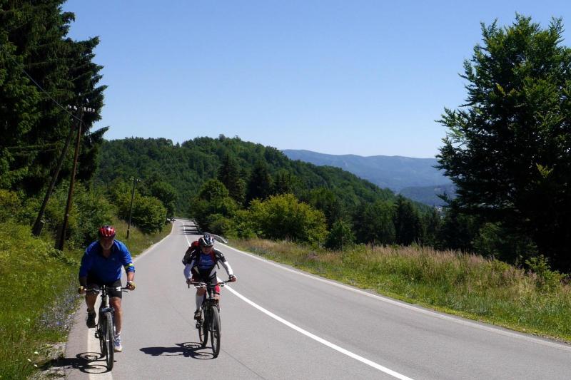 Fietsen door het Boheemse Woud