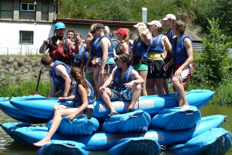 Kanovakantie Ohře groepsreis