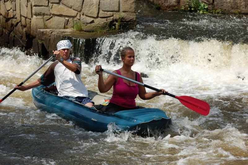Kanovakantie Sazava groepsreis