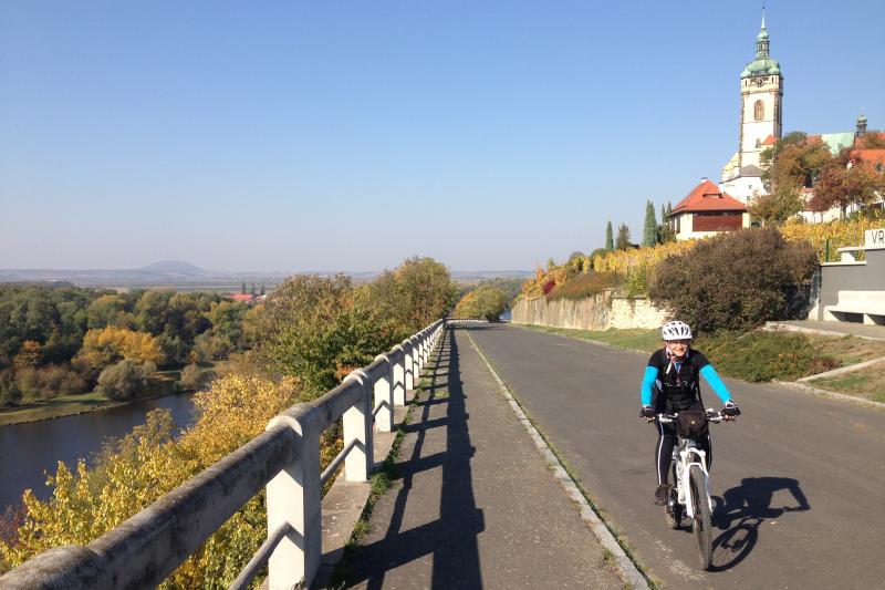 Fietsen van Praag naar Dresden