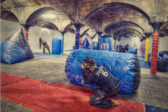Praag Paintball ofwel reball (indoor)