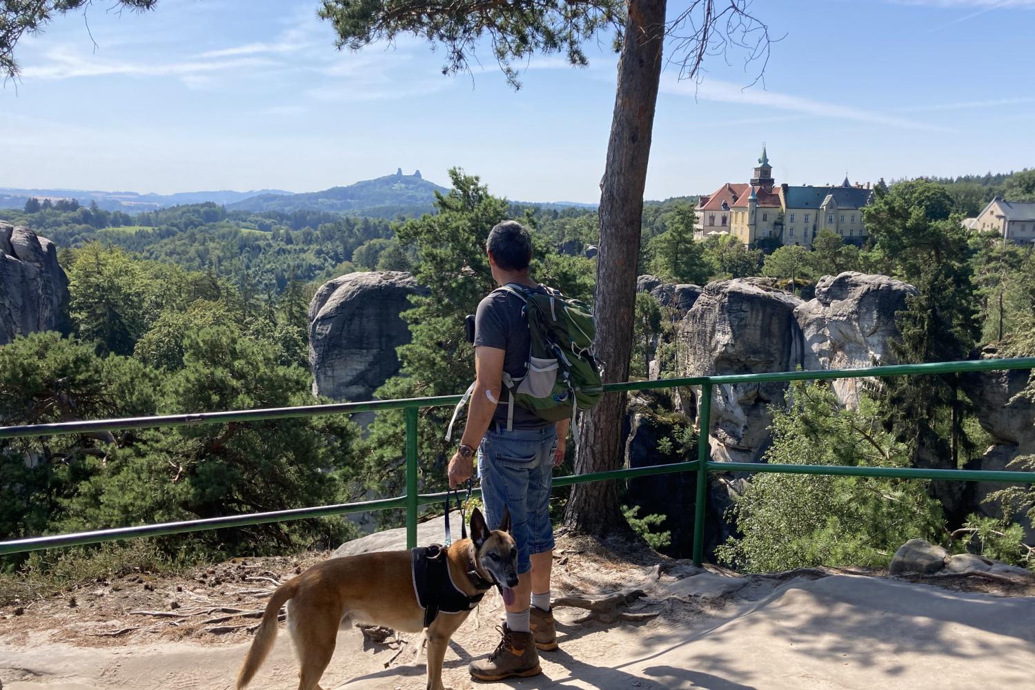 Wandelen door het Boheems Paradijs