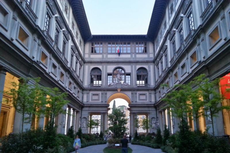 Galerie des Offices : billet coupe-file avec audioguide (application POP Guide)