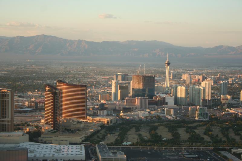 Survol de nuit en hélicoptère à Las Vegas