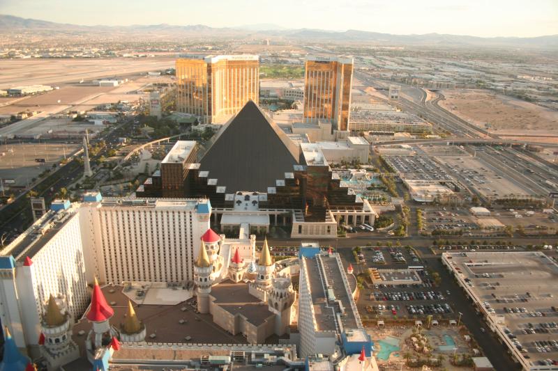 Survol de nuit en hélicoptère à Las Vegas