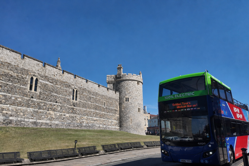 Hop-on Hop-off Open Top Tour of Windsor – 24 hours