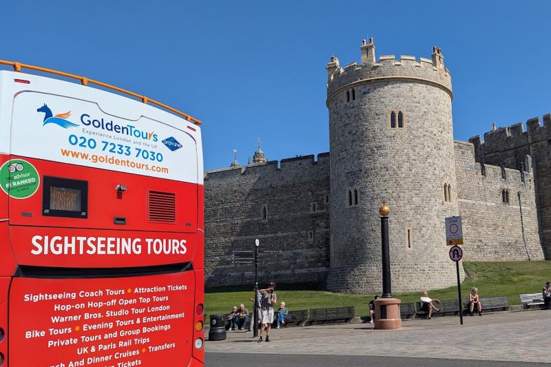 Hop-on Hop-off Open Top Tour of Windsor – 24 hours