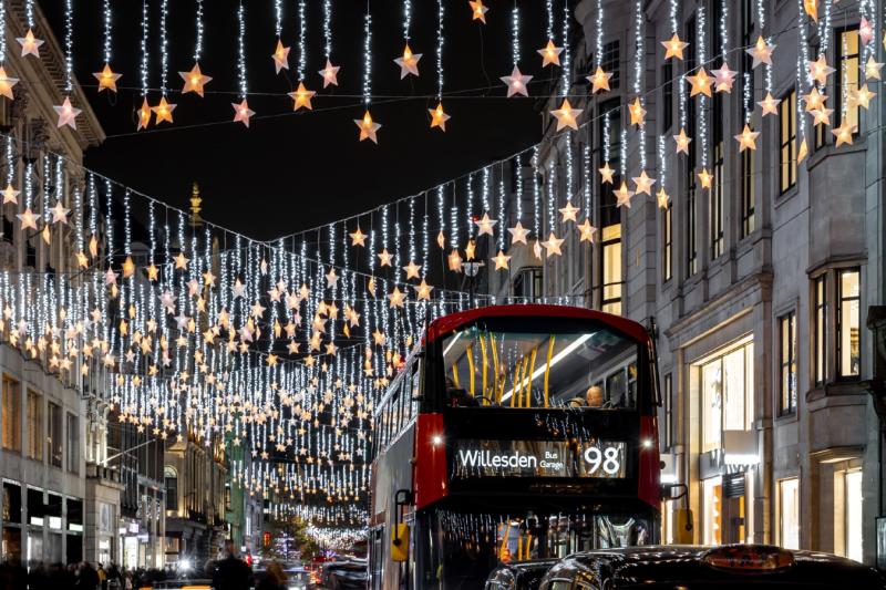 Christmas Lights Walking Tour
