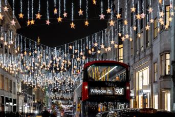 Christmas Lights Walking Tour