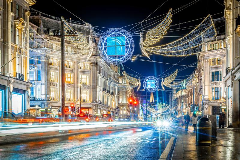 Christmas Lights Walking Tour