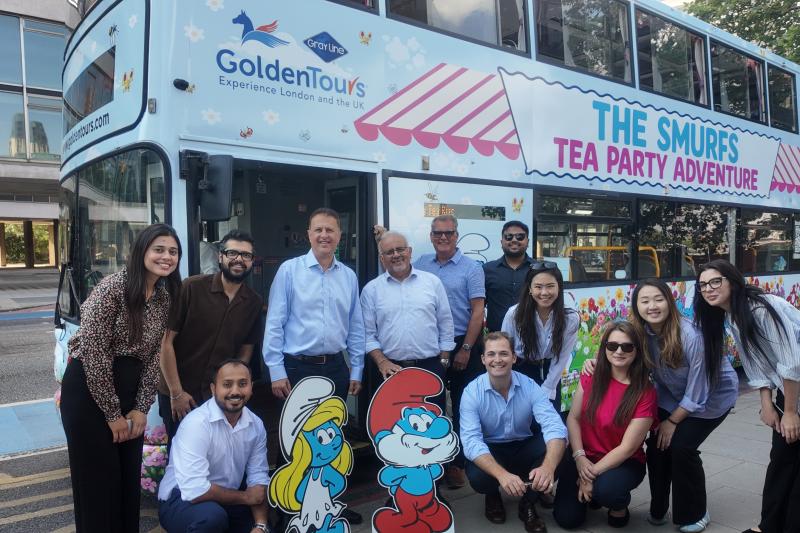 The Smurfs London Tea Party Adventure