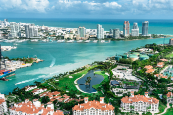 Miami : tour d'hélicoptère de 30 minutes avec transport