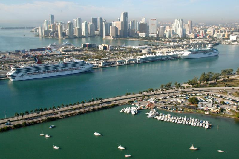 Miami views - Port of Miami