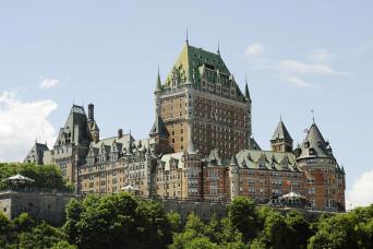 1-Day Quebec City and Montmorency Falls Tour from Montreal with hotel transfer