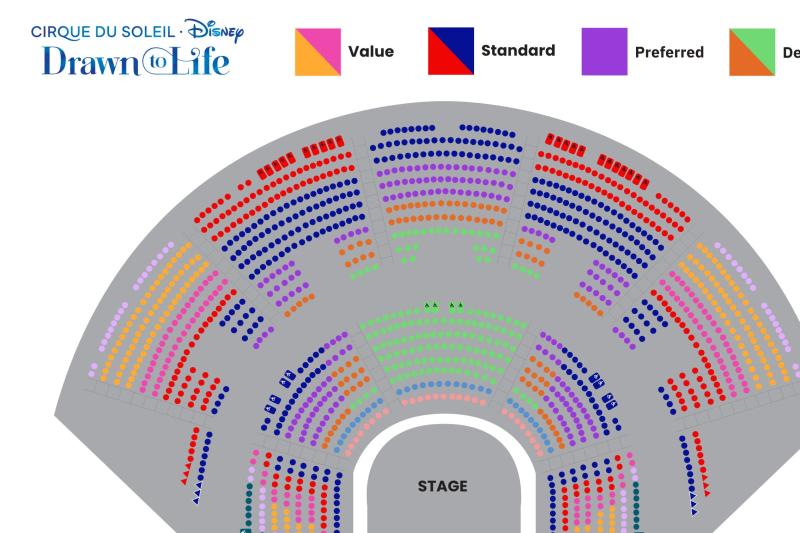 Drawn to Life Seating Chart