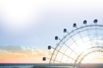 La roue et l'aquarium SEA LIFE d'Orlando
