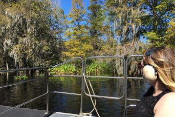 Airboat d'une heure en Floride sauvage sans transport