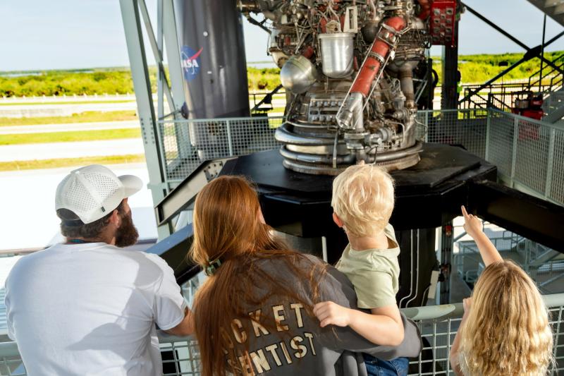 Kennedy Space Center Express Transport in the Morning - Adults at Kids Rate