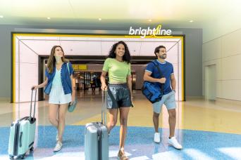 Trains à grande vitesse Brightline - d'Orlando à Miami