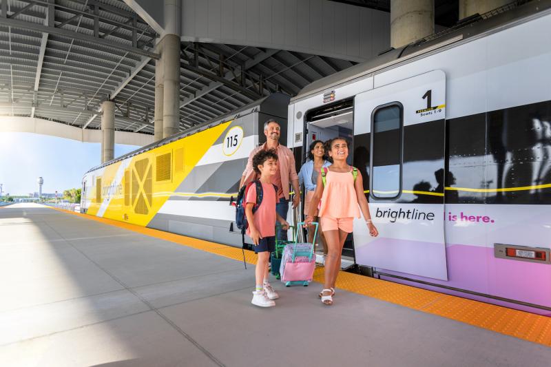 Ride the train to South Florida