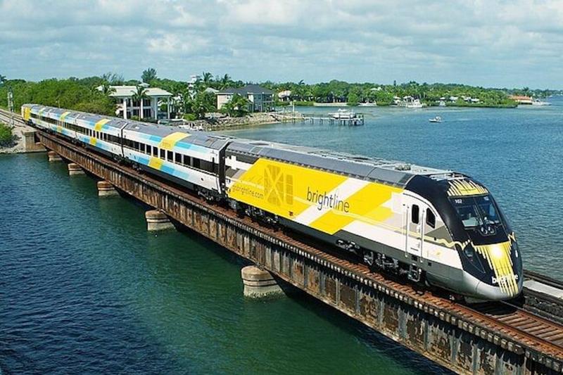 The Brighline is a fast train to Miami
