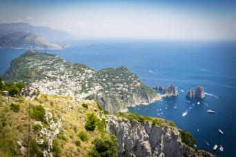 Île de Capri avec la grotte bleue : excursion au départ de Rome