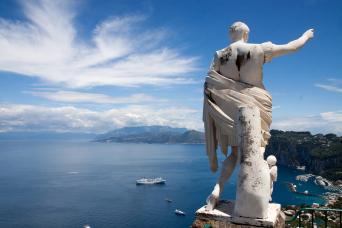 Visite d'une journée sur l'île de Capri avec la grotte bleue de Naples