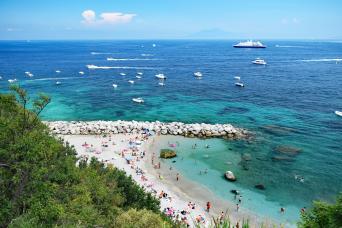 Visite d'une journée sur l'île de Capri avec la grotte bleue de Naples
