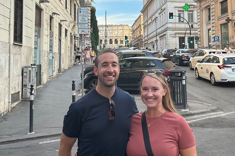 Sunset Pizza Walking Tour in Monti District, Colosseum Area