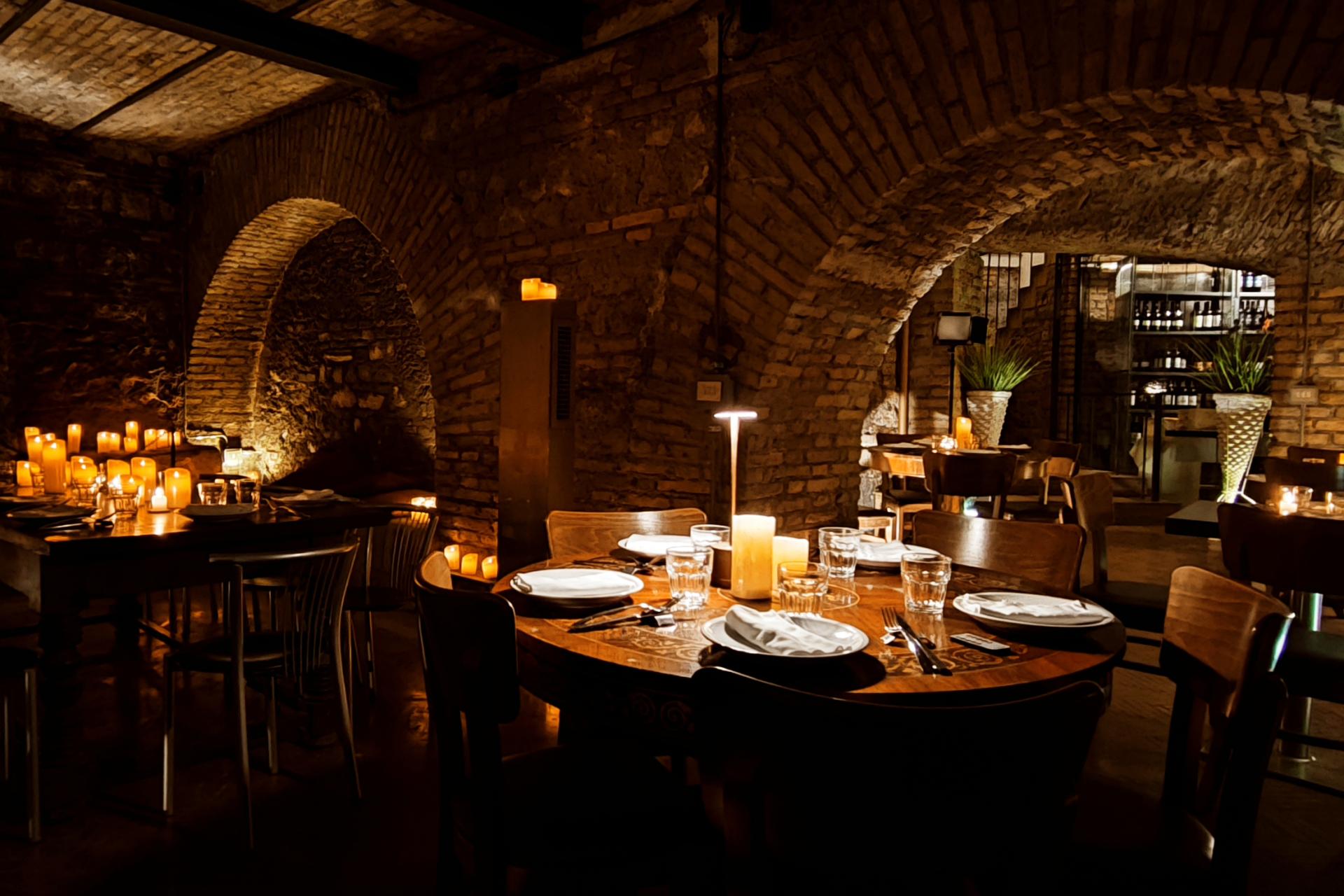 Agrippa Baths Candlelight Dinner Experience with Local Connoisseur