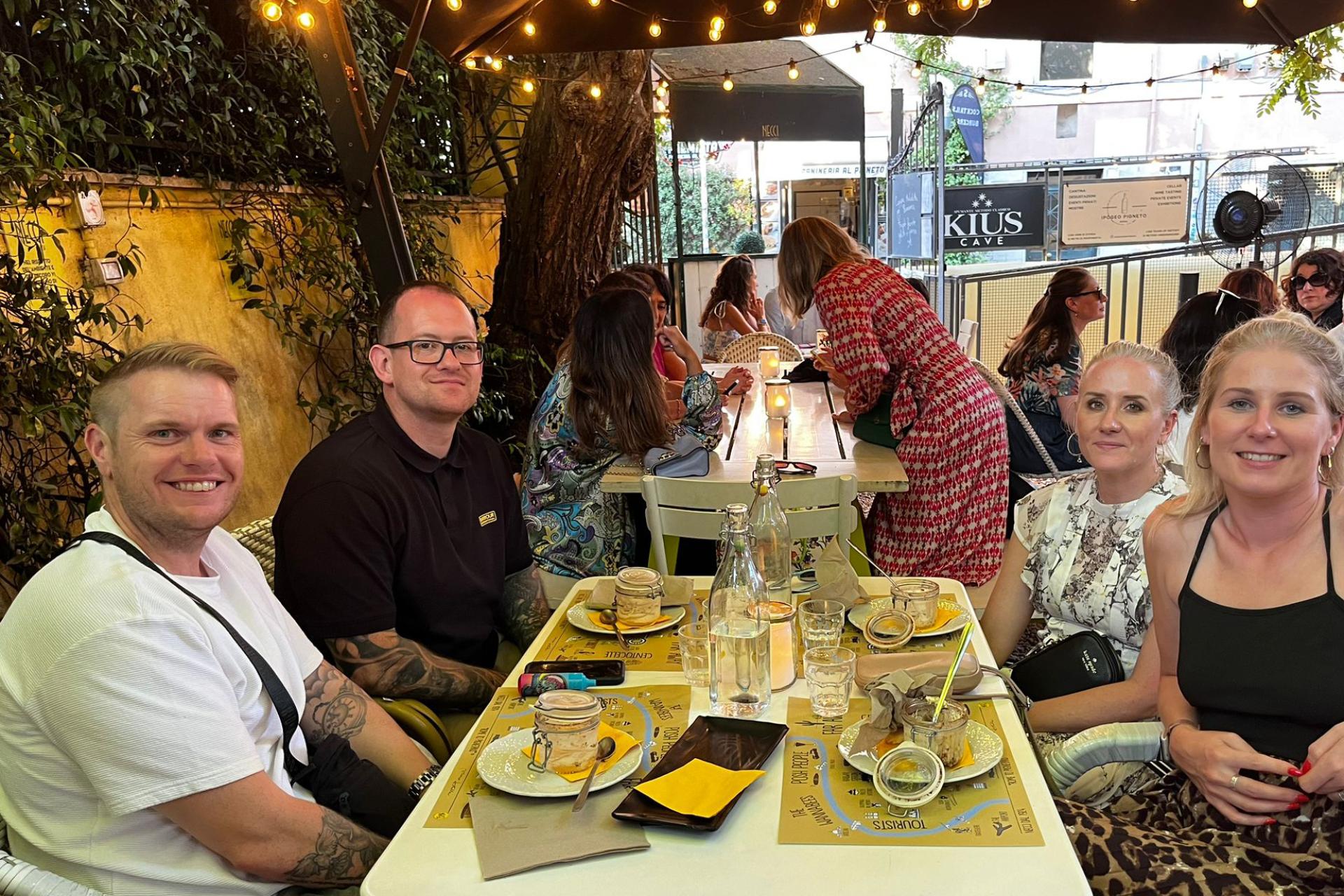 Agrippa Baths Candlelight Dinner Experience with Local Connoisseur