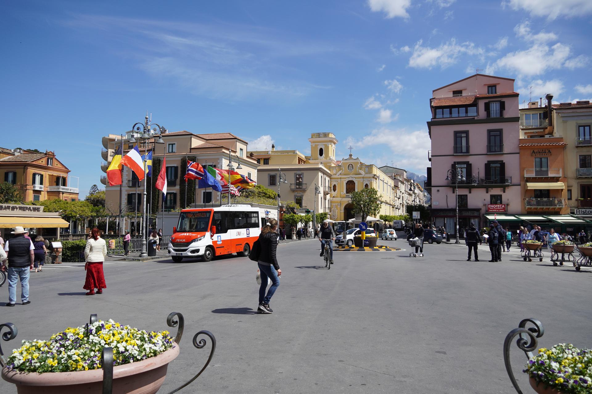 Coastal Beauty & Ancient Ruins: Sorrento & Pompeii Day Tour