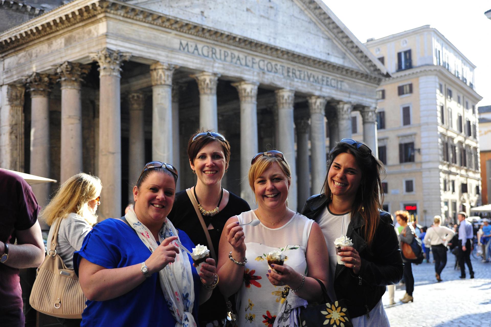 Food Tour of Rome on Espresso Coffee & Gelato with Tastings