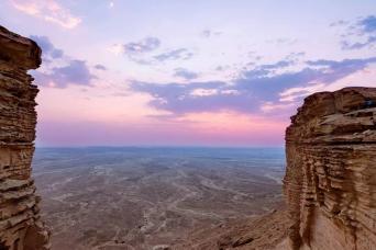 Riyad : excursion d'une journée au bord du monde avec dîner