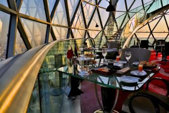 Dîner au restaurant The Globe à Riyad