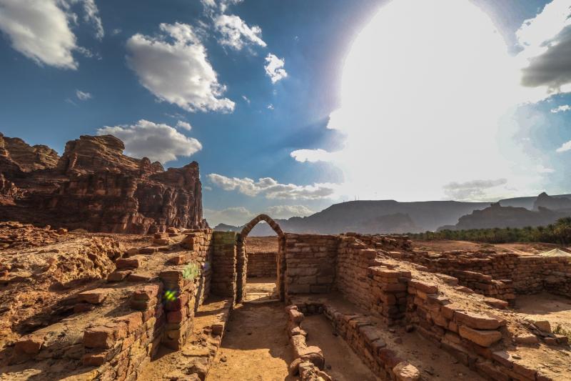 Then will pass by the ancient city of Dedan