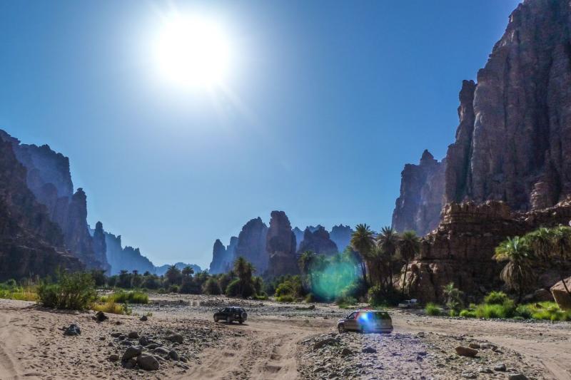 Sandstone mountains with heights more than 100 to 500 meters