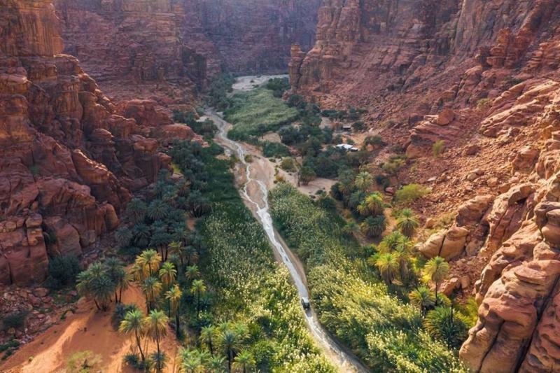 From Al Ula and in just three hours we would arrive in one of the must-see natural jewels of Saudi A