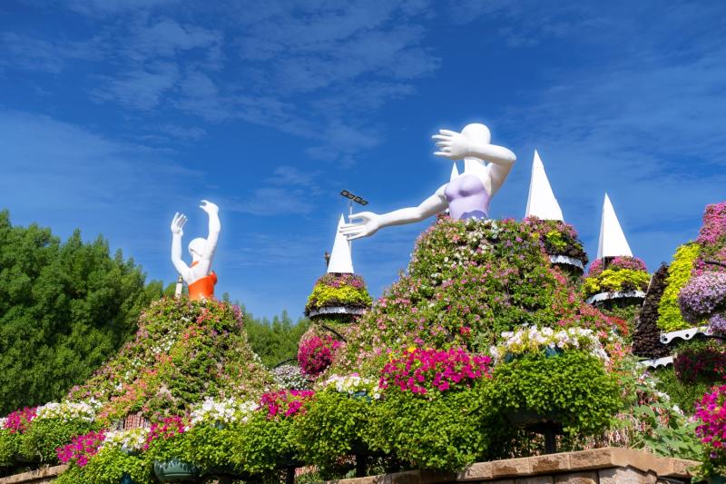 Dubai Attraction: Dubai Miracle Garden & Butterfly Garden