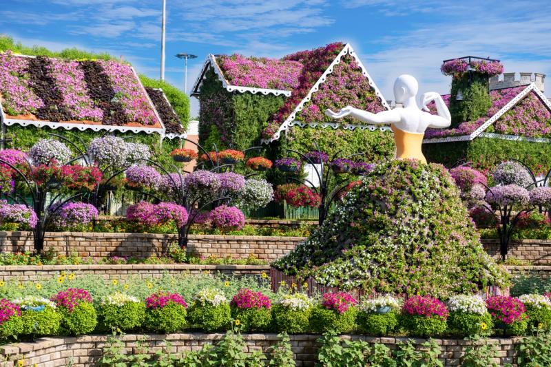 Dubai Attraction: Dubai Miracle Garden & Butterfly Garden