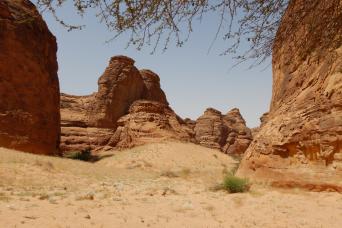 Randonnée dans la vallée cachée d'Al-'Ula