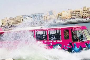 Visite en bus des merveilles à Dubaï