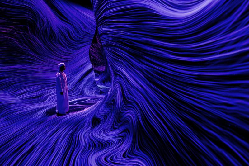 Abu Dhabi Attraction: teamlab Phenomena