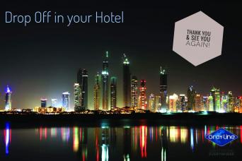Visite nocturne de Dubaï avec dîner