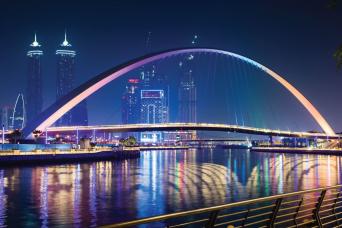 Visite nocturne de Dubaï avec dîner