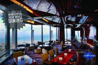 Visite nocturne de Dubaï avec dîner