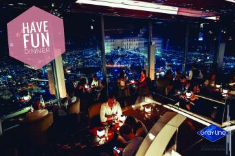 Visite nocturne de Dubaï avec dîner