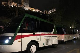 Grenade : visite de la ville en train à arrêts multiples