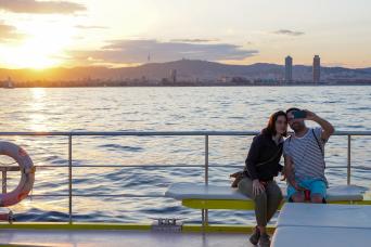 Barcelone : croisière musicale en catamaran