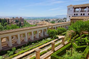 Grenade, Alhambra Palace, Jardins de Generalife : journée complète